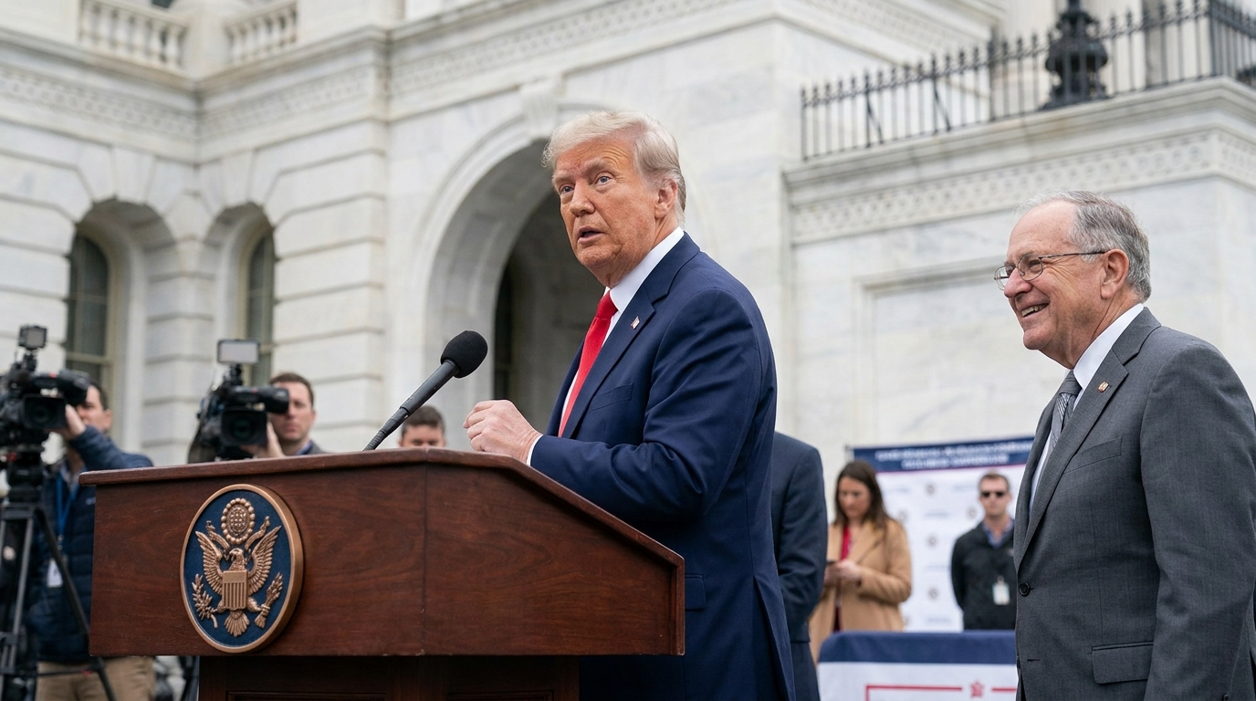 Trump King Charles speech