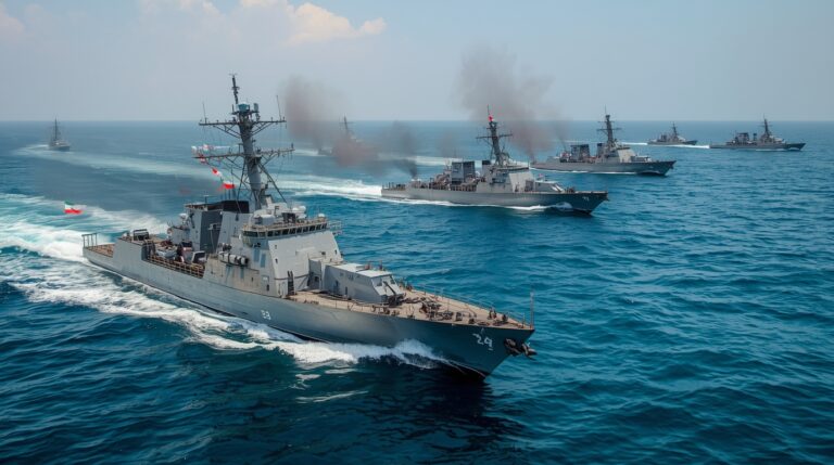 US sinking Iranian boats Strait of Hormuz
