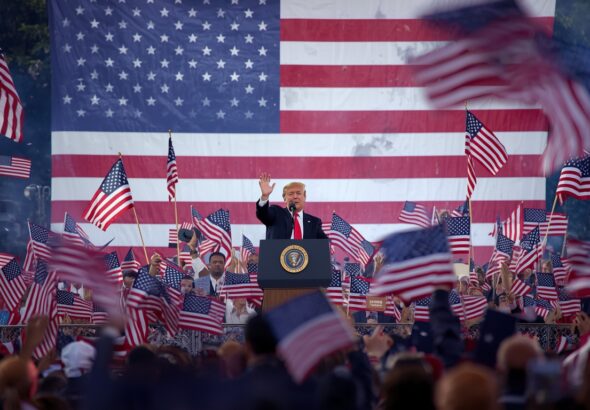 Trump rally National Mall 2026